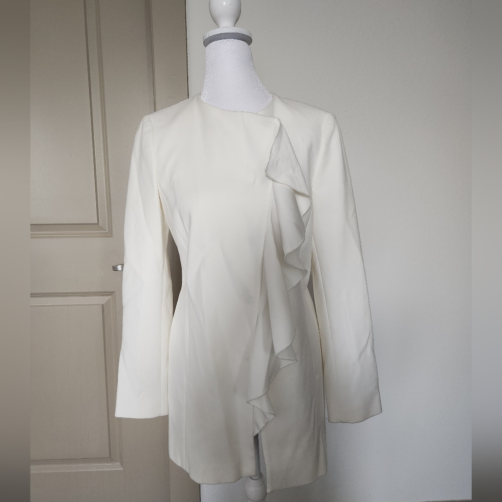 Zara Ruffled Coat